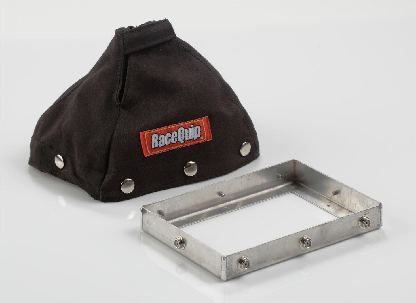 RACEQUIP FIRE RETARDENT SHIFTER BOOT COVER AND MOUNTING PLATE